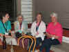 L-R Fran Latour, Pat West, Cathy Adkisson & Annette Jones at the Sea Island Shrimp House.JPG (140137 bytes)