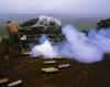 Burning the Powder at Quang Nhieu (Volcano).jpg (121305 bytes)