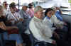 024 Front row- Hanson & Jean Leach-Trudy and Wallace Bates 2nd row- Nancy & Ed Hitcher, Daniel & Carol Lazenberry.JPG (140394 bytes)