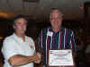 132 Bruce Latour is presented Life Membership by Richard Smith.JPG (109026 bytes)