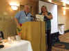 Rebecca Mason receives certificate of apprecation.JPG (111690 bytes)