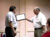 Paul Fusco Presenting Richard Jones Life Membership.jpg (171105 bytes)