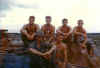 Back L-R Cpl Skeens, Carl Burton, Dave Sargenston, Dick, Front L-R Palph Mitchell, Gary.jpg (445285 bytes)