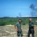 Lt. Morris Boyd XO & Capt. George Williams, CMDR of 2/17 C Btry