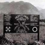 Battery Sign Camp St. Barbara Korea 1956