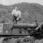 SP-3 James Deno on 8" Howitzer