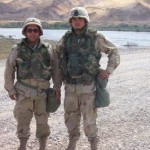 CPL Salinas and SPC Kula the Commander’s and 1SG’s drivers at Tigris River