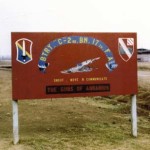 C Battery Sign at LZ Aquarius 1971