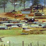 FB Colgan 4.jpg (24247 bytes) Four of the guns of B 2/17th at FB Colgan as seen from helipad looking west