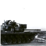 Korean tank from Tiger Division on LZ Ky Son South