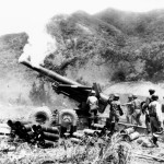 8 inch Howitzer , Battery A reloading, South of Chorwon, June 10, 1951