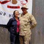 SGT Shayne Rutherford & wife Emily