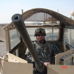 SPC Nelson manning 50 Cal
