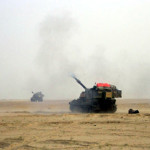 Test Firing Howitzer