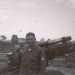 Sgt. Widener A-Battery at base camp Anh Khe.