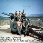 Gun #2 Night Fighters Ky Son South Top L-R Arnold, Jeff Wilcox, Dale Gould Bottom L-R Crooks, Andrew Taylor, Tommy Martin, SSG Oswald